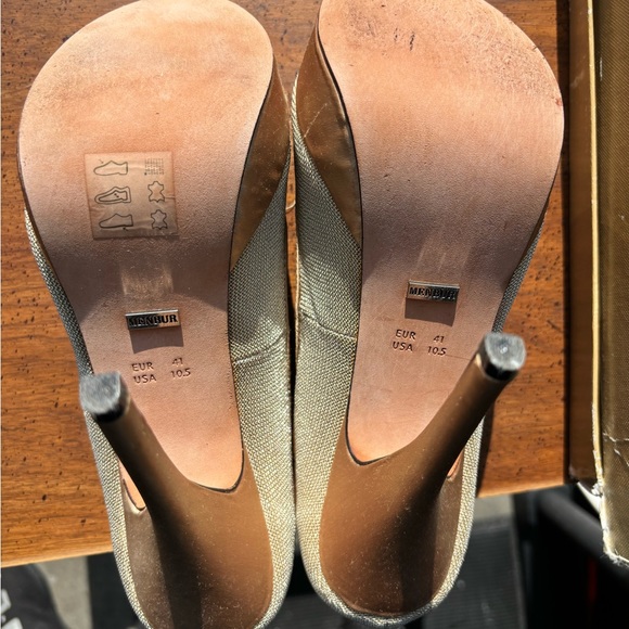 MENBUR GOLD PEEP TOE - Picture 5 of 6